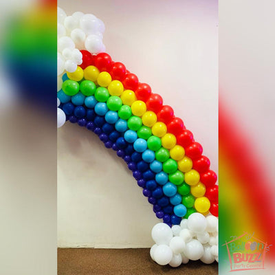 Rainbow Balloon Sculpture