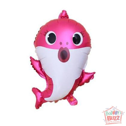 27-inch - Helium-Filled Mummy Shark - Shark Family – Balloon Buzz Party  Centre