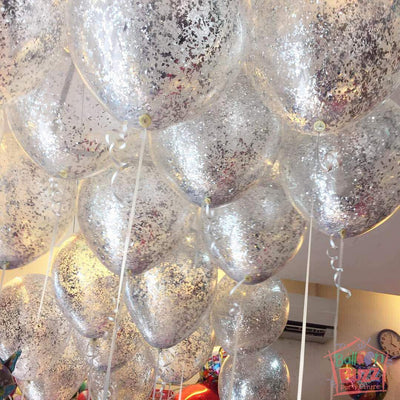 12-inch - Helium-Filled + Confetti