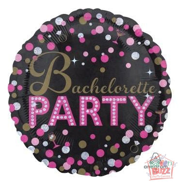 18-inch - Bachelorette Sassy Party - Helium-Filled Foil Balloon