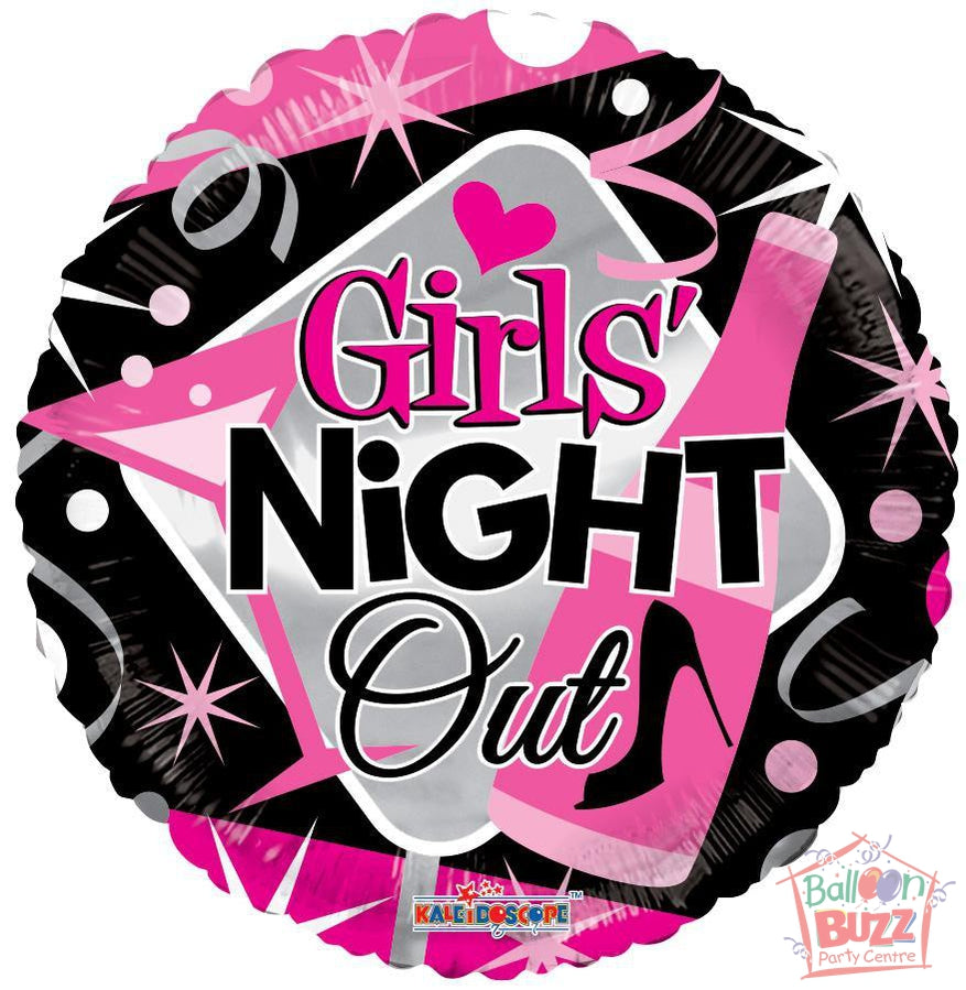 Girls Night Out - 18 inch - Helium-Filled Foil Balloon