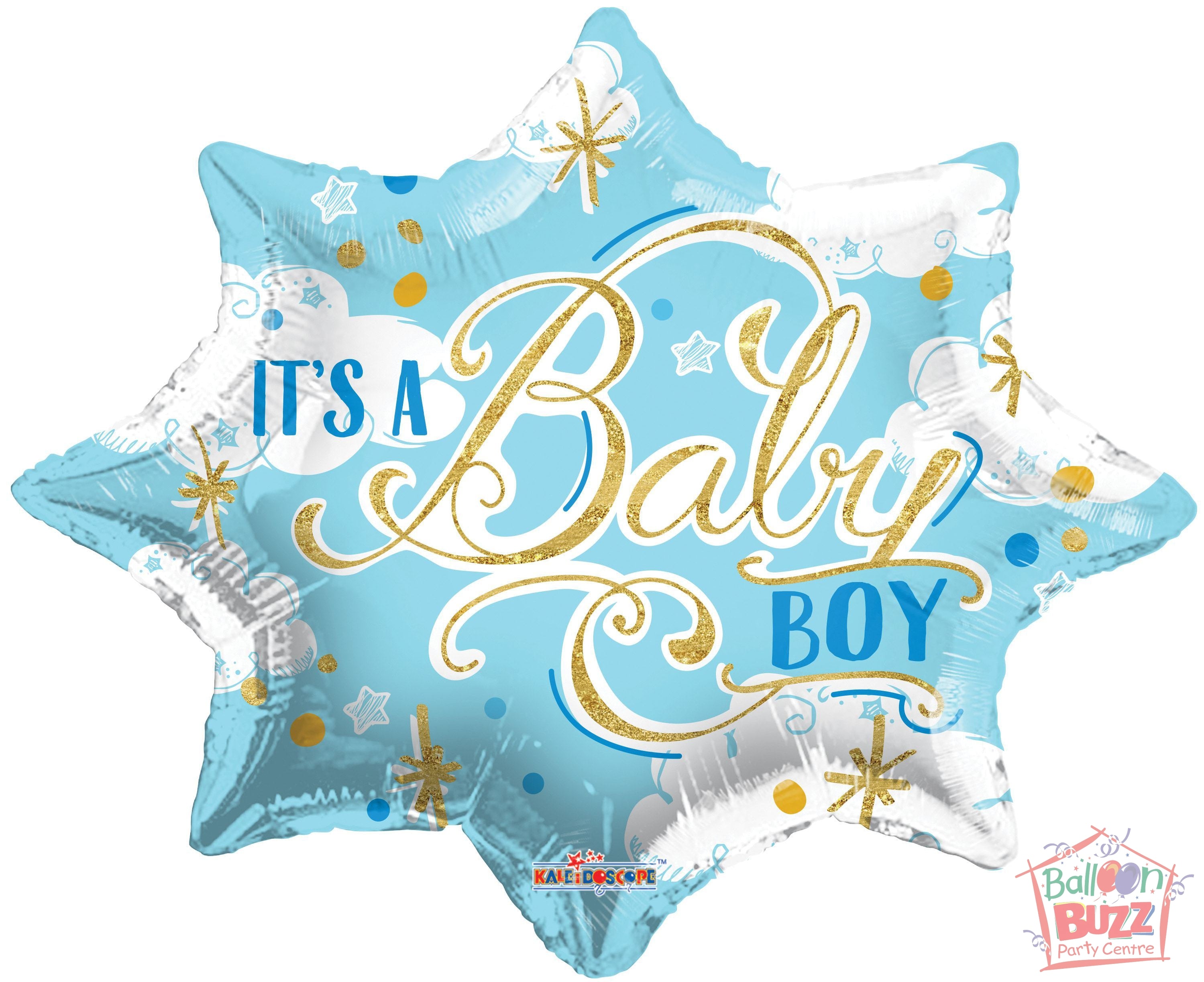 It's A Baby Boy - 18 inch - Helium-Filled Foil Balloon