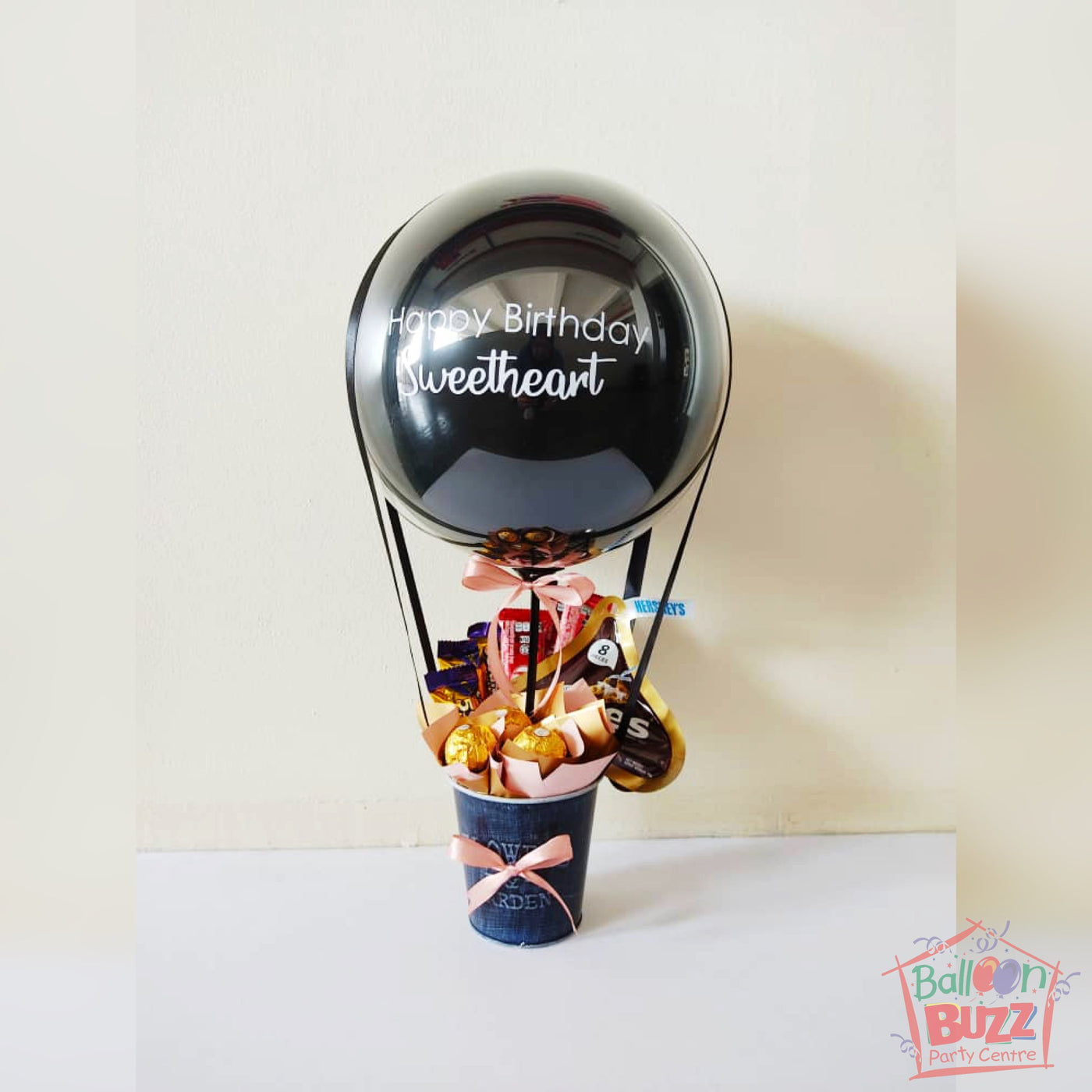 10inch Clear Bubble Hot Air Balloon with Chocolates