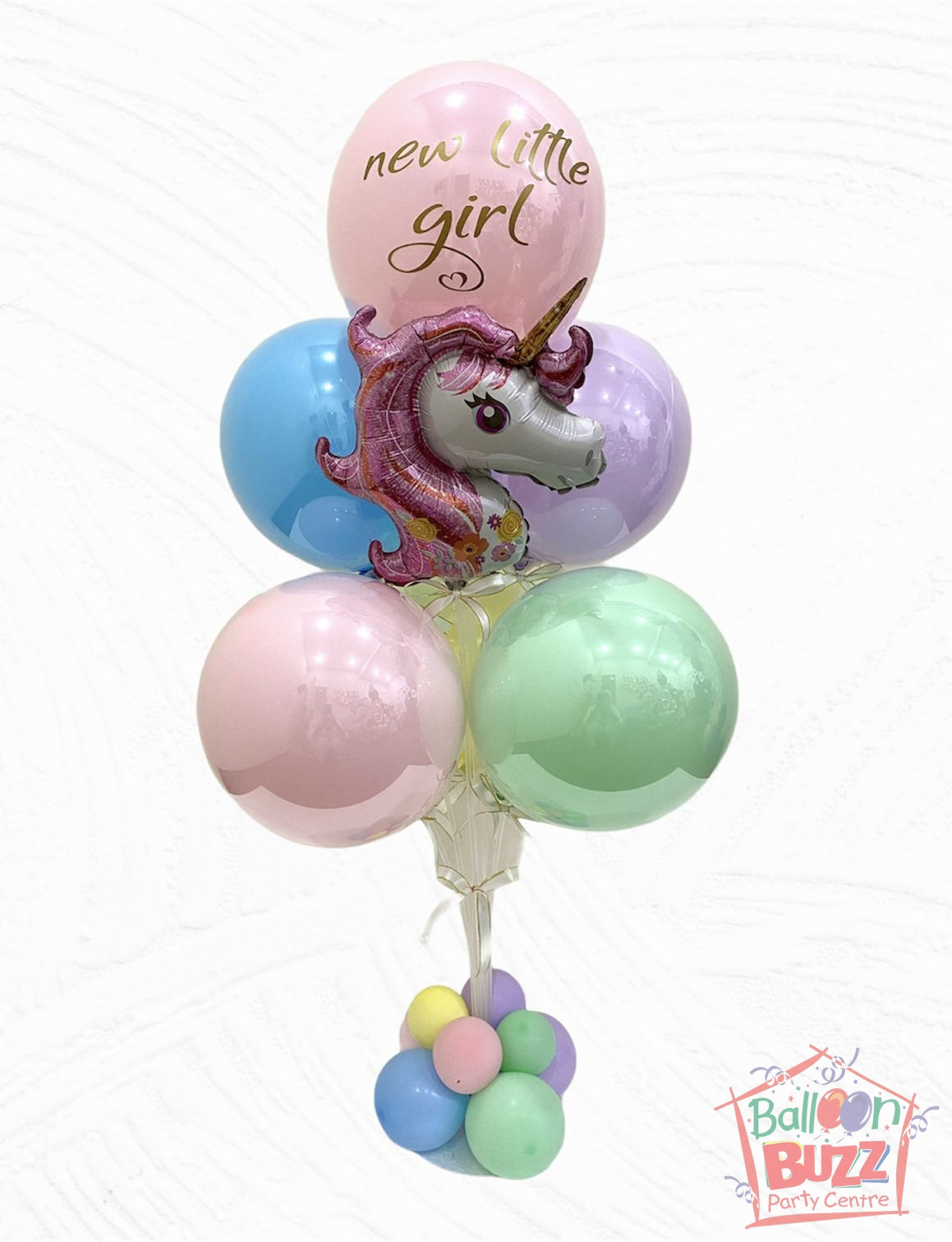 Standee Unicorn Bouquets Centerpiece