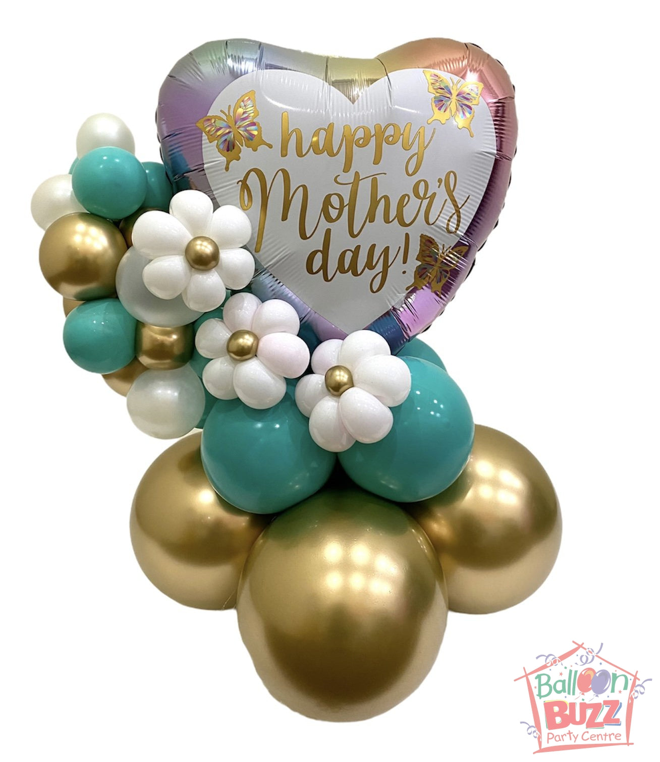 Mother's Day Balloon Organic Centerpiece