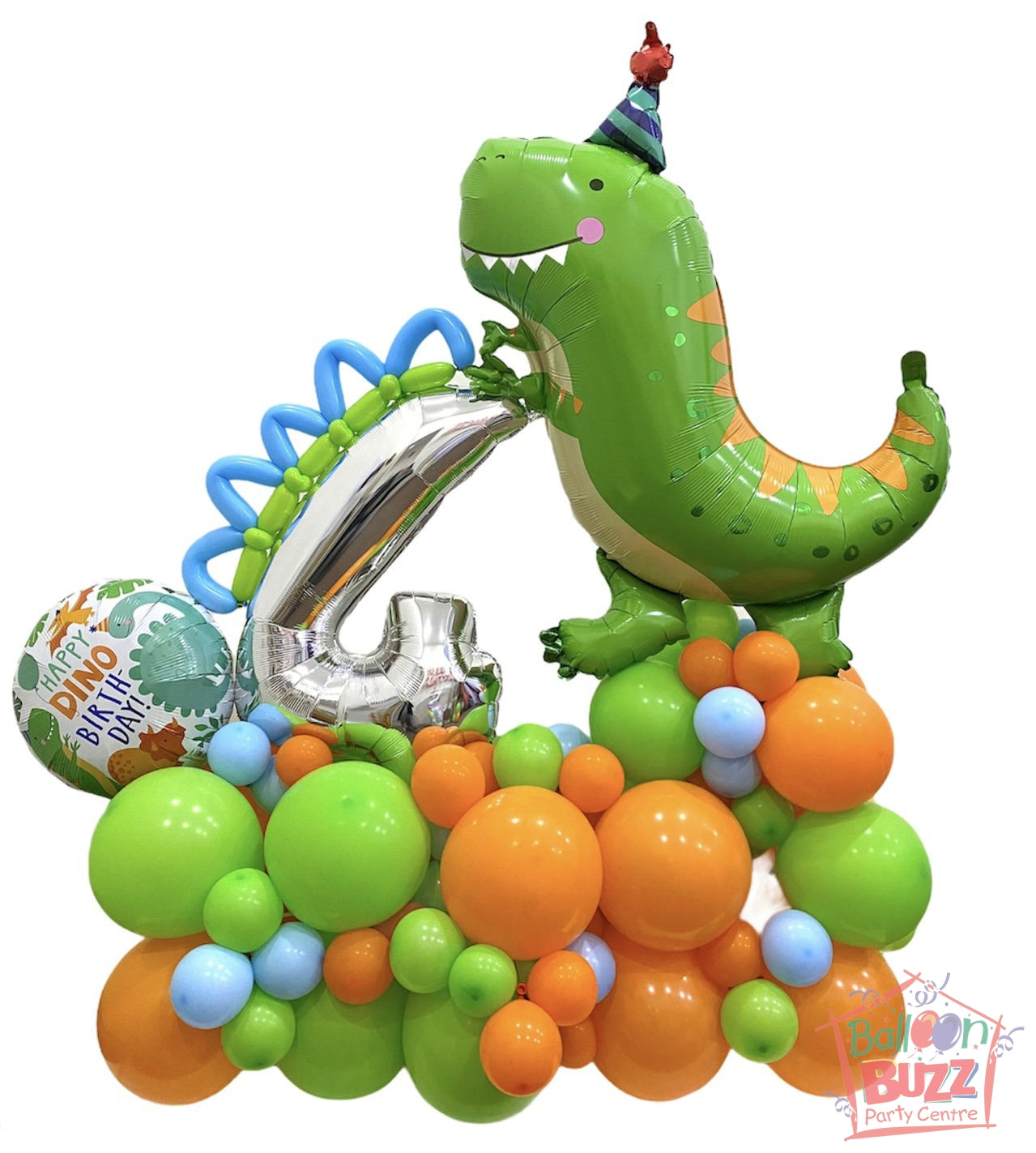 Happy Dino Standee with Number