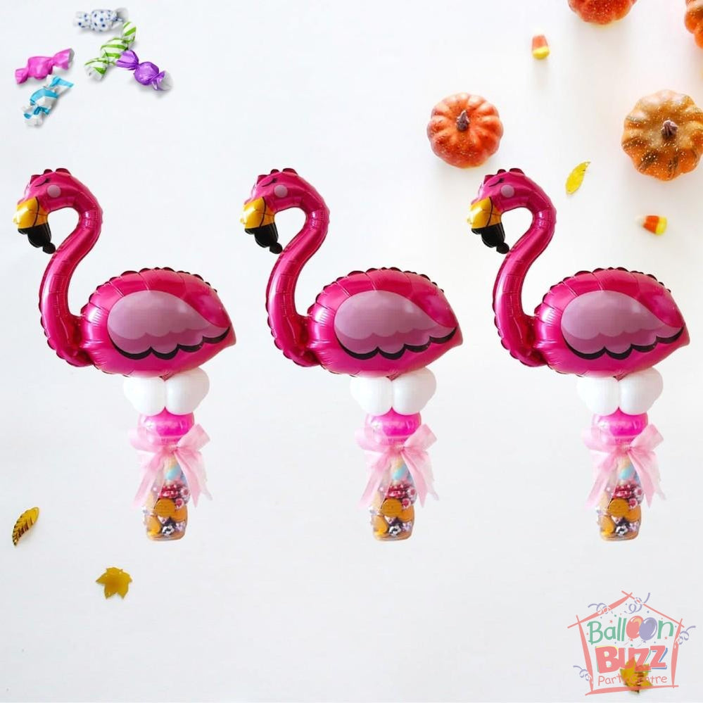 Flamingo Candy Cup Balloon - 3 units