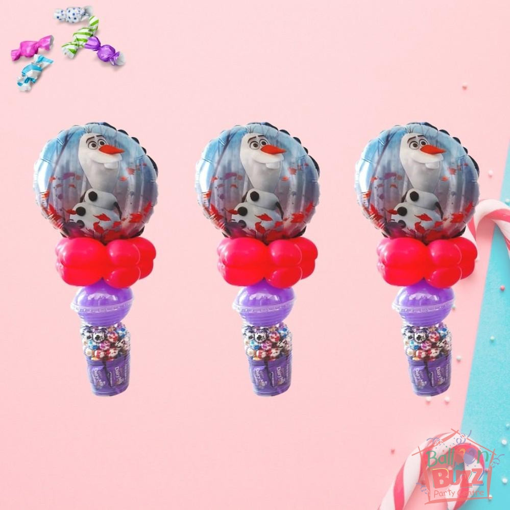 Frozen Candy Cup Balloon - 3 units