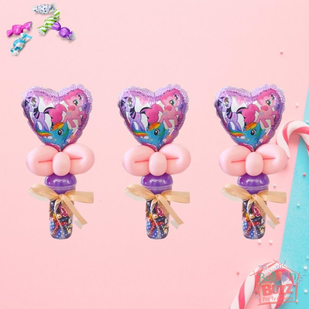 Little Pony Candy Cup Balloon - 3 units